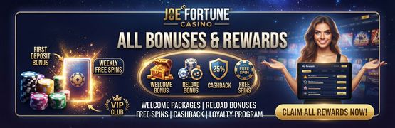 joe fortune bonuses